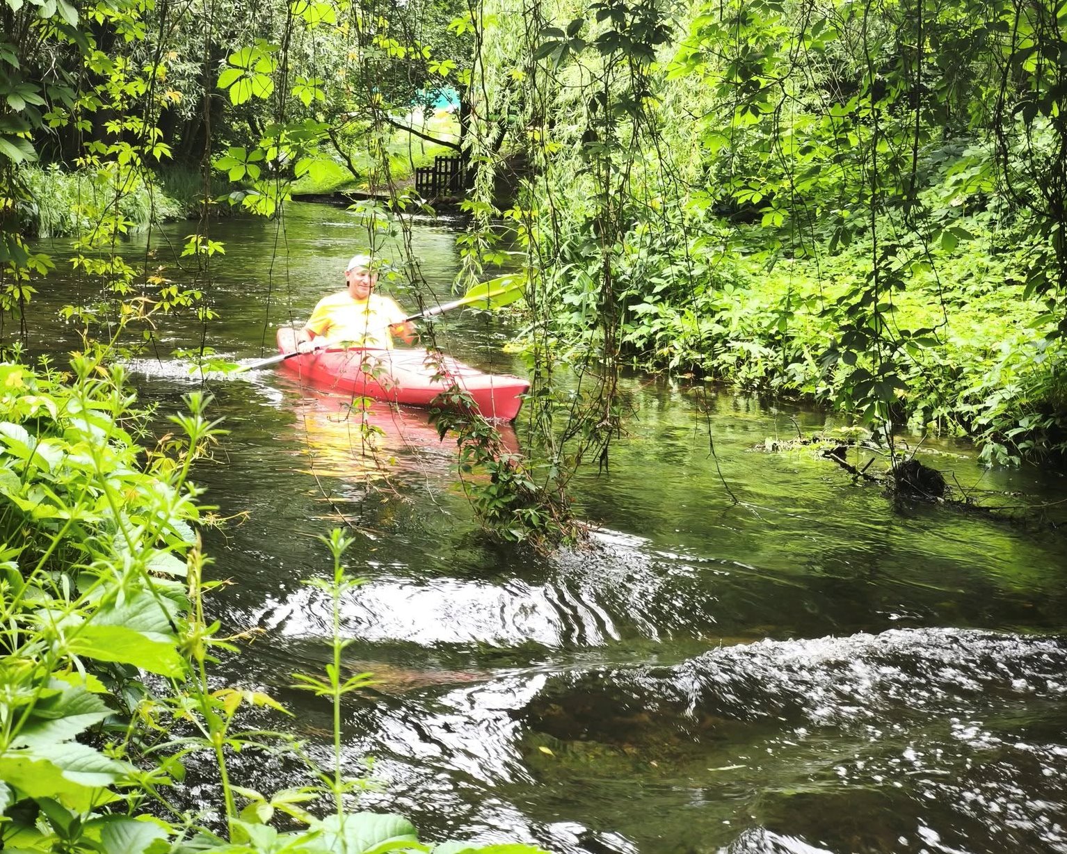 Agroturystyka nad rzeką WEL - Spływy kajakowe - Pole namiotowe - Mazury