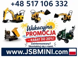 Osprzęt Rolniczy Budowlany + Koparka Ładowarka Wozidło POLSKIE