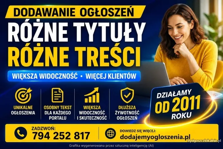 Ogłoszenia na portalach - unikalne teksty, bez kopiuj-wklej
